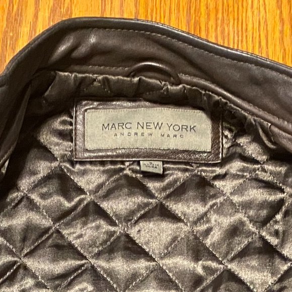 Andrew Marc Austen Lamb Leather Ground Motorcross - Picture 14 of 14